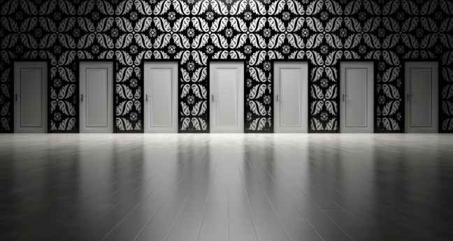 architecture black and white challenge chance